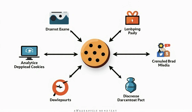 Diagramme montrant les cookies tiers