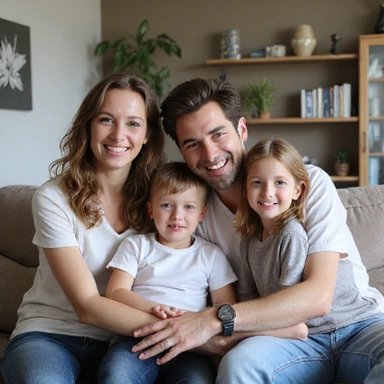 Photo de la famille Martin